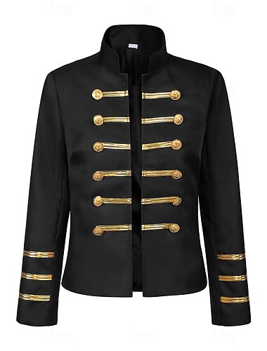  Middeleeuws Renaissance Jas Lange Mouwen Vriendelijke vrouw Edelvrouw Effen Kleur Wijd uitlopend Kostuum Dames Koninklijk Halloween Carnaval Renaissance beurs LARP Volwassenen Jas Alle seizoenen