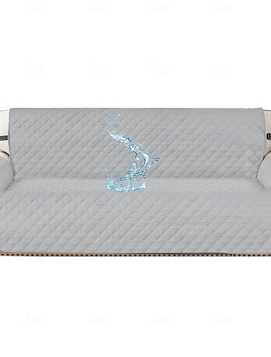  Wasserdichte, rutschfeste Haustier-Sofamatte, einfarbig, einteiliger Sofabezug, Couchschutz, strapazierfähiger, fleckenabweisender Möbelbezug für Hunde und Katzen, ganzjährig verwendbar im Wohnzimmer