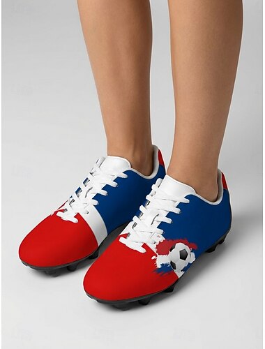  Chuteiras de futebol feminino da Holanda - chuteiras estampadas de futebol, estilo torcedor, para treinos, jogos e esportes em campo aberto. &roupa casual