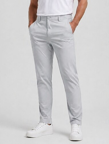  pantaloni da golf da uomo pantaloni da lavoro rinfrescanti design con tasche asciugatura rapida traspiranti casual quotidiani moda outdoor appuntamenti elasticizzati