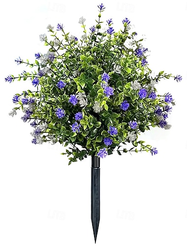  Arbres artificiels en pot avec piquets de fixation, camélias résistants aux UV, pour l'intérieur &Décoration extérieure estivale et automnale, jardin et décoration pour mariages, plantes d'intérieur