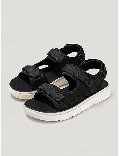  Women's Gray Flat Sport Sandals – Lightweight Adjustable Walking Sandals with Triple Strap, Comfortable Outdoor Shoes for Outdoor, Travel & Daily Wear