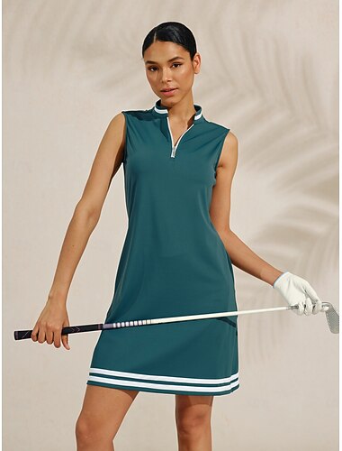  Naisten golf mekko Club Green Hihaton Hameet Naisten Golfasut Vaatteet Asut Vaatteet