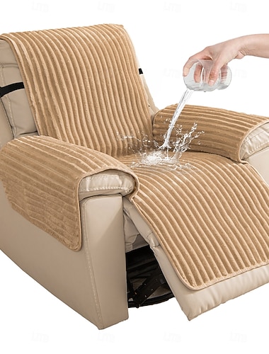  Wasserdichte Sofabezüge, rutschfeste Sofabezüge, Sesselbezüge, Einzelsitzer-Sofabezüge, Haustierfreundliche, kratzfeste und strapazierfähige Sofaüberwürfe für Hunde und Katzen, Wohnzimmerbezüge für jede Jahreszeit