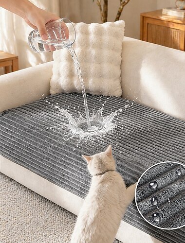  100% waterdichte bankhoes, wasbare bankhoezen voor honden, antislip hoezen voor hoekbanken met 3 kussens, huisdiervriendelijk, beschermhoes voor de bank, hoes voor hondenmand