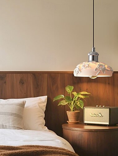  مصابيح معلقة صغيرة من الراتنج لجزيرة المطبخ، مصابيح معلقة يدوية الصنع من الراتنج للسقف، مصابيح معلقة بسلك قابل للتعديل للممرات وغرف الطعام، مصباح معلق برأس واحد، إضاءة ديكورية