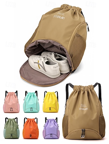  Damen-Nylonrucksack, verschiedene Farben, großes Fassungsvermögen mit mehreren Fächern, leichtes und strapazierfähiges Design, ideal für Strandurlaub, Outdoor-Sport und den Alltag.