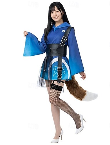  Podróż w czasie Anime Sukienka Stroje Garnitury cosplay Bal maskowy Anime Expo Kostium Na Damskie Dla dorosłych