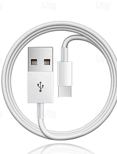  Kit com 2 cabos USB-C para iPhone 17 Pro Max Plus, cabo USB-A para USB-C para carregamento rápido e sincronização de dados, compatível com iPhone 16, 15, iPad Pro e Air, Samsung Galaxy S26, S25, S24 e