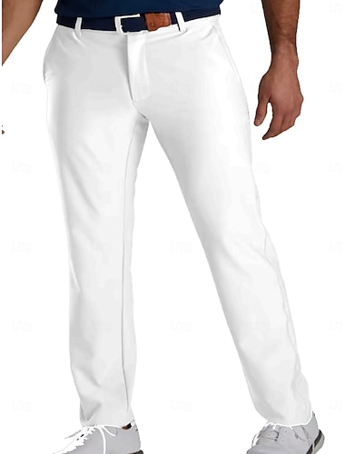  Miesten Golfhousut Valkoinen Hihaton Alaosat Golfasut Vaatteet Asut Wear Apparel