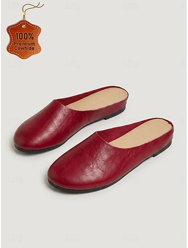  Röda slip-on-slip ... &vardagliga vardagskläder