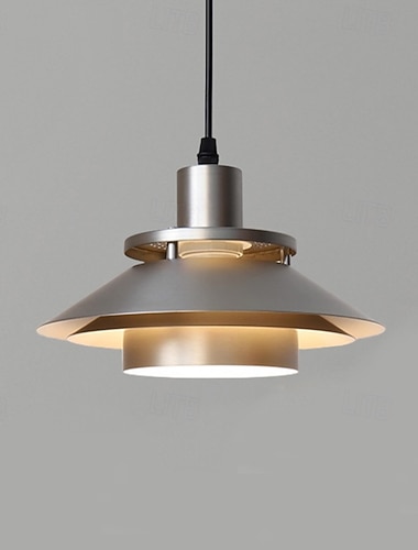  Aluminium-LED-Pendelleuchte für Esszimmer, Restaurant, Wohnraum, Deckenleuchte, Kronleuchter, Café-Dekoration, Pendelleuchte, 110–240 V