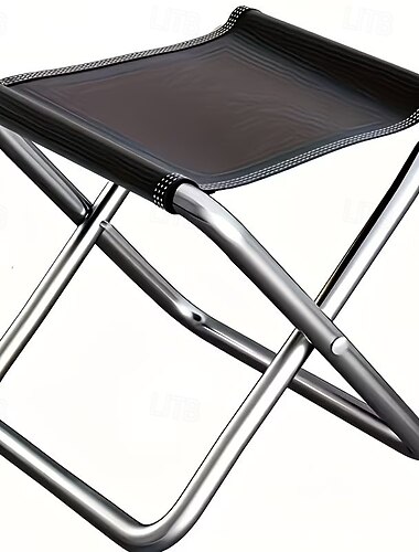  Lot de 2 mini tabourets pliants, tabourets de camping légers et portables, chaises pliantes multifonctions pour les aventures en plein air, les voyages, le camping, la pêche, les pique-niques à la