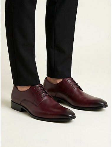  Leren oxfords voor heren – gepolijste en elegante geklede schoenen voor bruiloften, formele evenementen en speciale gelegenheden.