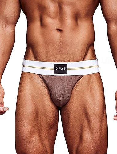  Voor heren Sportslips Panty Ondergoed / Onderkleding Casual Sportkleding Lounge Jurken Zomer Lente Herfst Winter Modaal Zacht Zweetafvoerend Ademend Wandelen Hardlopen Sportkleding Sportkleding Effen