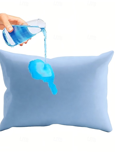  utendørs putetrekk i pu-skinn vanntett sølesikkert putetrekk dekorativt putetrekk til terrasse hage veranda balkong sofa gårdshus hjeminnredning