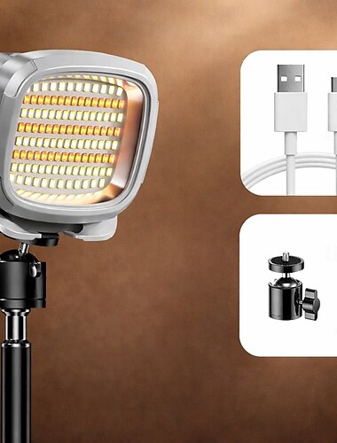  Wiederaufladbare, wasserdichte und faltbare LED-Arbeitsleuchte mit Magnetverschluss, USB-Notleuchte mit COB-Lampe für Camping, Autoreparaturen und Baustellenbeleuchtung