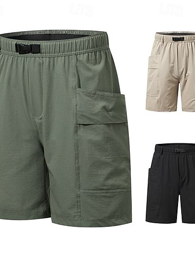  رجالي شورت للجري شورت رياضي رباط جيب شورتس فضفاض مناسب للبس اليومي الرياضة الصيف الربيع سريع جاف خفة الوزن رطوبة فتل تمرين نادي رياضي الخارج رياضية عادي ملابس رياضية ألبسة رياضية أسود كاكي أخضر عسكري