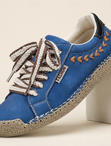  Blaue Herren-Sneaker zum Schnüren – leichte, bequeme und atmungsaktive Schuhe für jeden Tag, ideal für Reisen, Wochenendausflüge und einen entspannten Streetstyle.