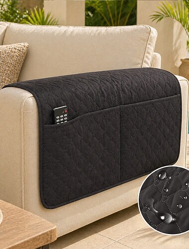  Sofa-Armlehnenbezug Couch-Armlehnenmatte Rückenlehnenbezug weicher Schutz für Stühle Couch Sofasessel Schonbezüge Liegesofa