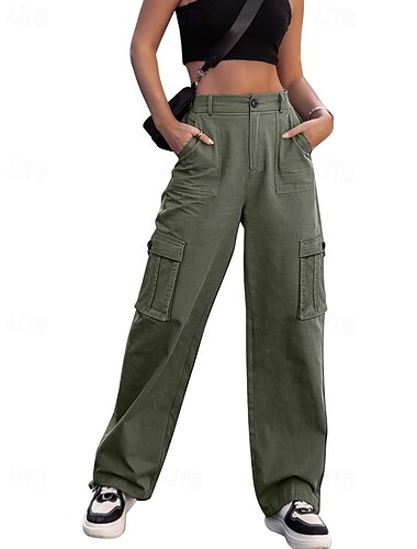  Herren Outdoorhosen Cargohosen Wanderhosen Sommer Frühling Herbst Außen Figurbetonter Schnitt Wasserdicht Schnelltrocknend Atmungsaktiv Hosen Tasche Elastischer Bund Schwarz Armeegrün Jagd Klettern