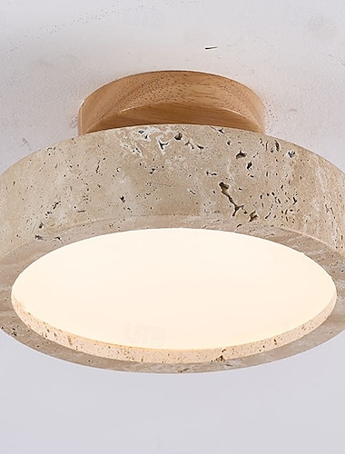  Taklampe i gårdshus i entré i naturstein i taklampe fra midten av århundret, delvis innfelt taklampe i LED-stil, taklampe for korridor, veranda, bad, kjøkken