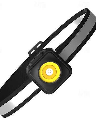  Luzes de corrida para corredores, luzes recarregáveis com clipe, luz de segurança noturna de LED para caminhadas, camping, trilhas, corrida e aventuras ao ar livre.