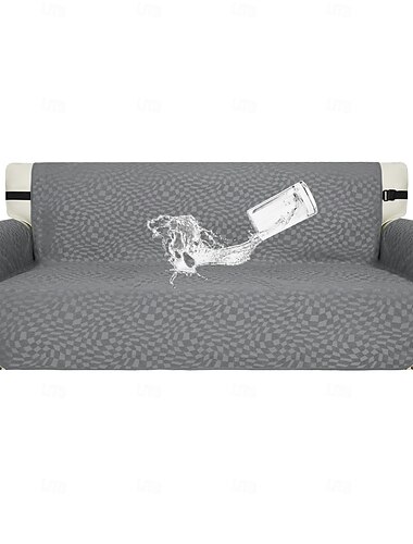  wasserdichter Sofabezug, rutschfest, dehnbar, Jacquard, haustierfreundlich, fleckenabweisend, für Hunde und Katzen geeignet