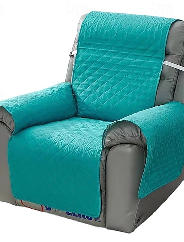  wasserdichter Sesselbezug, rutschfest, waschbar, Möbelschutz mit elastischen Bändern, geeignet für Kinder, Hunde und Haustiere