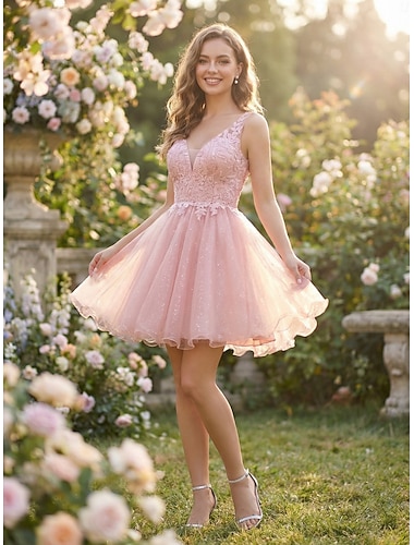  Sereia Cauda Escova Vestidos de baile Elegante Brilhante Sem Manga Decote V Reunião de Classe Coquetel Renda Paetês com Lantejoulas Apliques