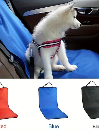  Cuscino per sedile auto per animali, cuscino per sedile auto per cani, speciale copertura protettiva impermeabile e antimacchia per copilota per animali, tappetino per animali, cuscino per sedile