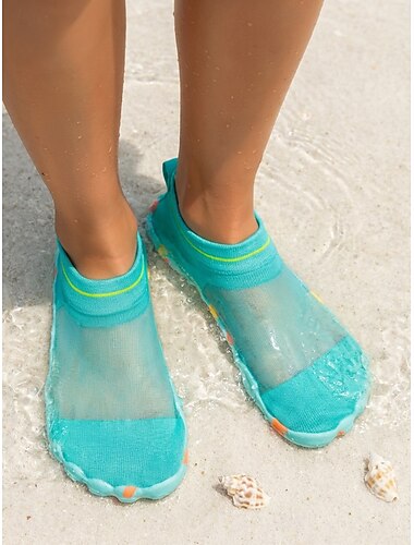  Chaussures aquatiques chaussettes bleues pour femmes, à séchage rapide, antidérapantes et légères, idéales pour la natation et les vacances à la plage. &sports nautiques