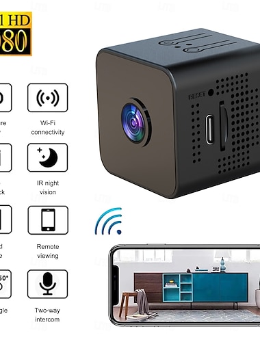  Fabrieksverkoop X1pro IP-camera Huisdiercamera Babyfoons 1080P HD 4K PTZ Mini Doos Draadloos Bewegingsdetectie Externe toegang Nacht Zicht Binnen Ondersteuning