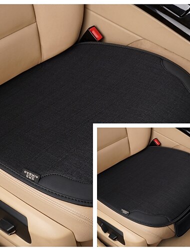  Lot de 2 coussins universels pour siège auto, respirants et imperméables, avec poche de rangement et base antidérapante. Compatibles avec la plupart des voitures, SUV, camions et fourgonnettes. Confortables et compatibles avec les airbags.