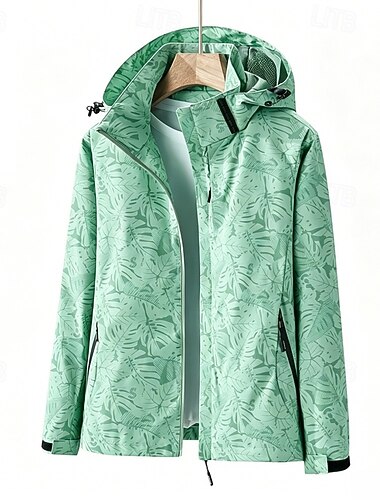  Naisten Tuulitakki Softshell-takki Vaellustakki Ulko- Vedenkestävä Tuulenkestävä Nopea kuivuminen Hengittävä Vaellusasut Vaellusvaatteet Kesä Kevät Takki Topit Kiipeily Telttailu / Retkely / Luolailu