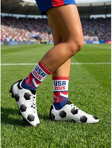  Dames casual sneakers met voetbalthema 2026 - zwart &Witte veterschoenen met voetbalprint, comfortabel schoeisel voor fans. &sportevenementen