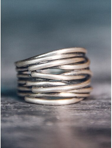  herrring i bohemisk vintagestil med öppen koppar, justerbar handgjord strandsemester &accessoar för vardagskläder