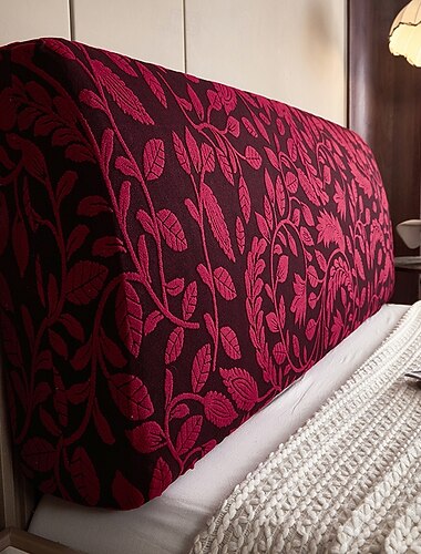  1 kpl jacquard-samettista kukkakuvioista päädyn päällisen päällistä, monipuolinen joustavuus, sopii kaikkiin vuodenaikoihin. yksinkertainen päällisen päällinen, päädyn selkänojan päällinen,