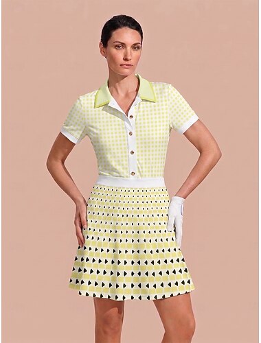  robe jaune à manches courtes pour femme, vêtements pour femmes, tenues, vêtements