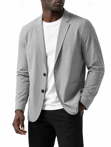  Blazer da uomo leggero, resistente all'acqua e con protezione solare – giacca sportiva estiva casual