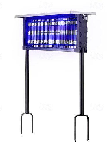  Dispositivo antizanzare solare per esterni, repellente per zanzare, antizanzare ricaricabile, repellente per zanzare per patio, giardino, campeggio, impermeabile