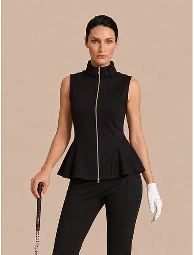  gilet sans manches noir pour femme / gilet pour femme, vêtements et tenues pour femmes