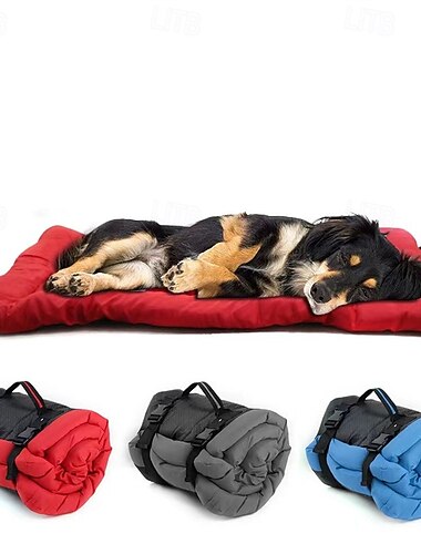 Materassino pieghevole e impermeabile per cuccia per cani, facile da pulire, base antiscivolo, pieghevole e arrotolabile, adatto per viaggi all'aperto e campeggio, auto, cuccia, divano, pavimento