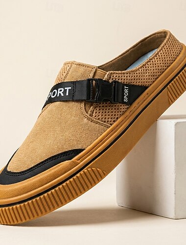  Instapschoenen voor heren, casual sportschoenen om te wandelen, antislipschoenen met platte zool voor streetwear, reizen en dagelijks gebruik.