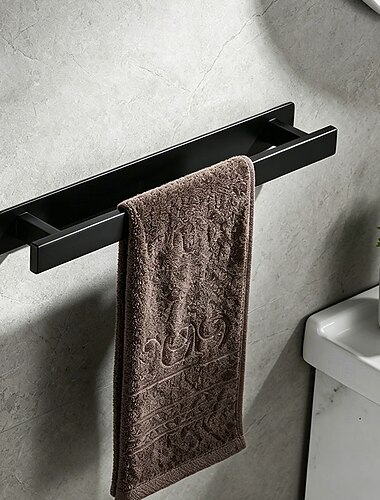  Barra para Toalha Novo Design / Auto-Adesivo / Criativo Moderna / Moderno Aço Inoxidável + Plástico ABS / Aço Inoxidável 1pç - Banheiro Solteiro (L150 cm x C200 cm) / 1 barra de toalha Montagem de