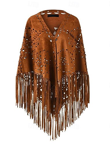  Retro / vintage Hippie 1970erne Kappe Hippie Dusk Kostyme Dame Karneval musikk festival Ferie Voksne