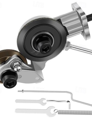  Accessorio per trapano elettrico per taglio lamiera, utensile portatile per taglio di lamiere sottili di acciaio, ferro, alluminio e metallo, accessorio per cesoia per trapano per impieghi gravosi per