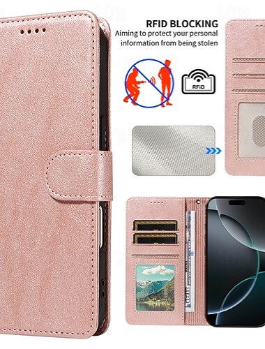  telefon Kılıf Na Samsung Galaxy S26 S25 Edge S24 S23 FE S22 Plus Ultra Etui na karty portfela Ochrona całego ciała Odporny na wstrząsy Skóra PU
