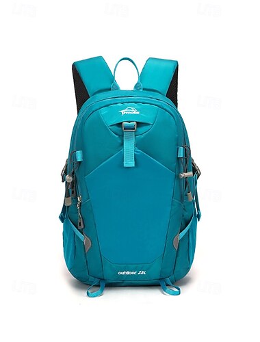  Zaino da trekking unisex per attività all'aperto, zaino leggero da giorno con doppio attacco per bastoncini da trekking, zaino resistente per campeggio e viaggi per uomo e donna