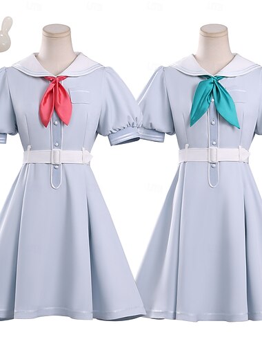  Fantasy Academy-idool Schattig Japans anime meisje Schoolmeisje Jurken Fancy kostuum Uniform Cosplay Videogamekostuumsfor Volwassenen Dames Halloween Carnaval Prestatie Strip Con Anime Expo